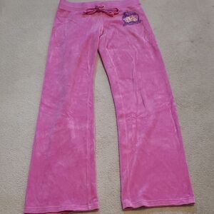 Juicy Couture Size S Hot Pink Velour Lounge Pants